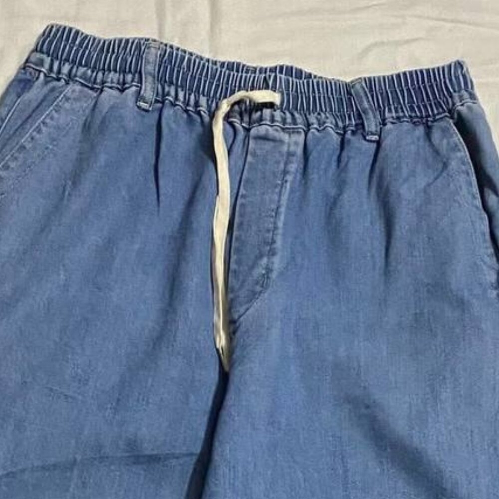 Light Blue Denim Pants - Picture 2 of 4